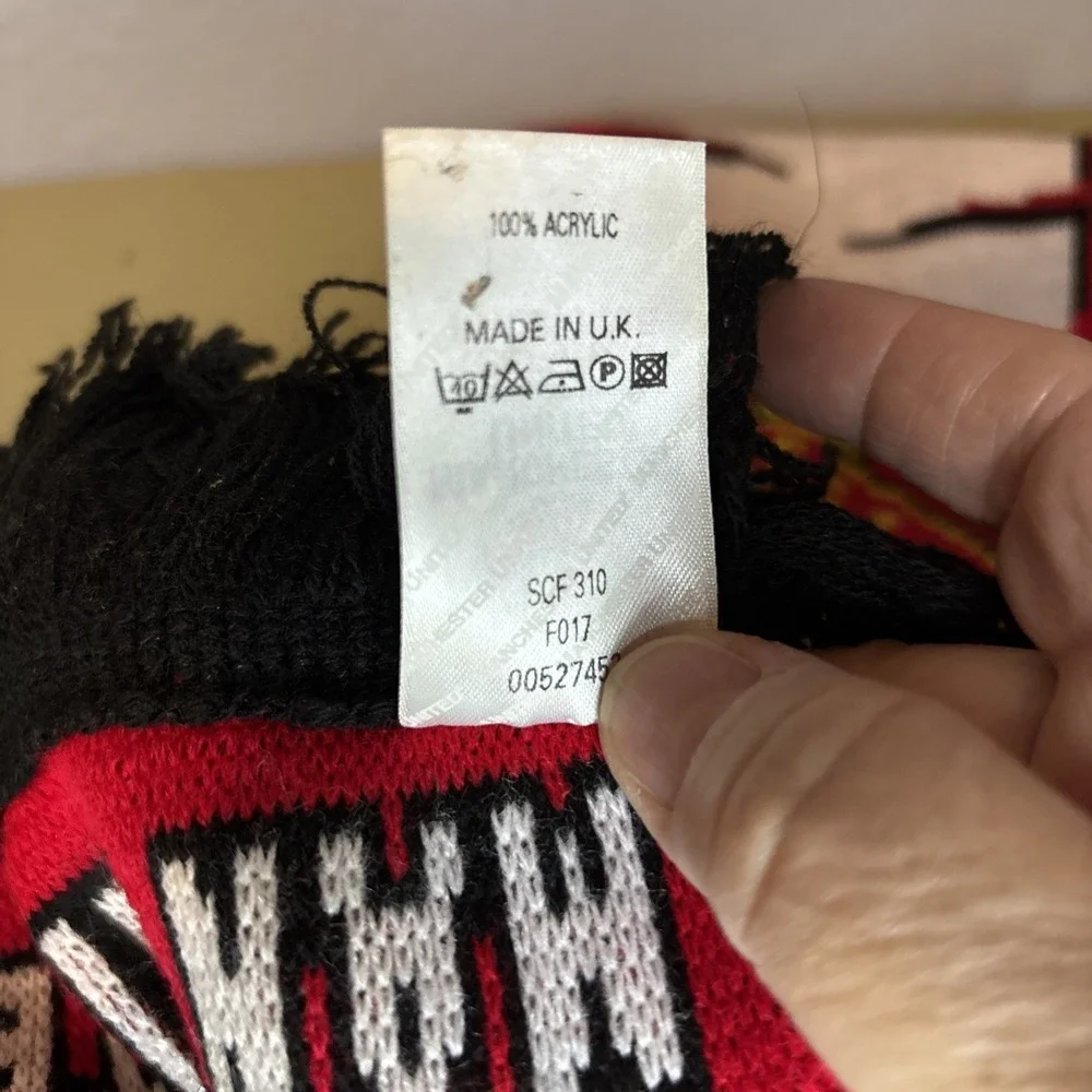 Manchester United Team Scarf